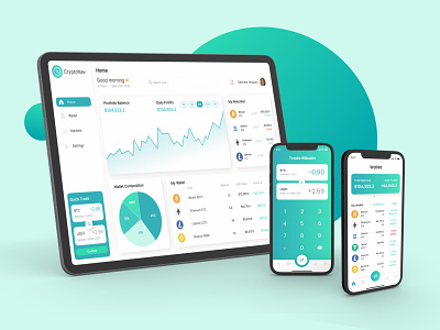 Crypto Exchange Desktop and Mobile App