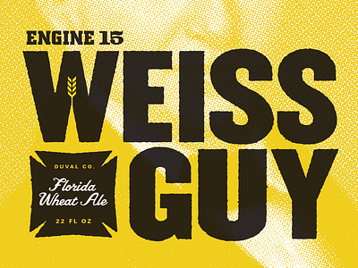 Weissguy beer typography
