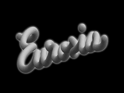 Eurosia design illustration lettering typography vector