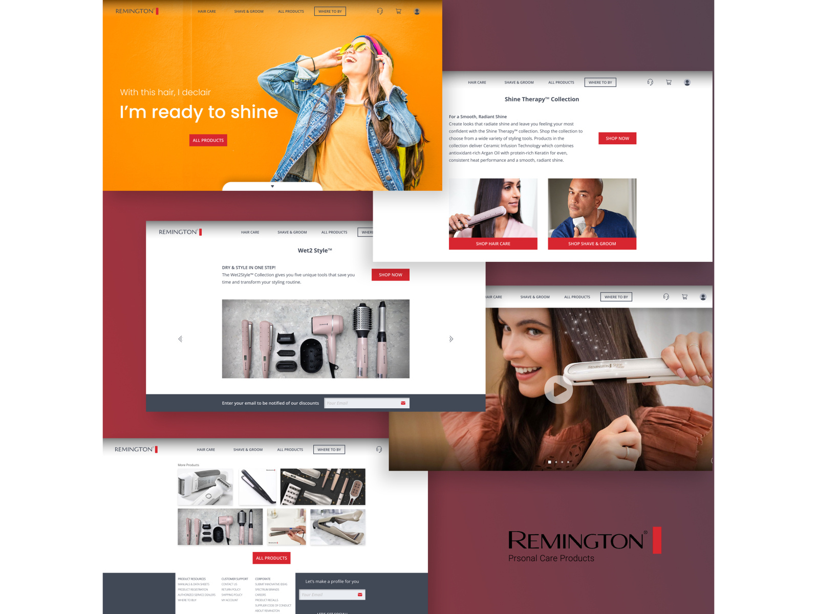 Edit UI of site by Masoud Shabani on Dribbble