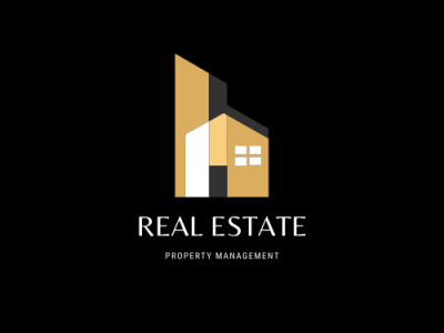 Minimal Real Estate property frim logo canva clean graphic design illustration illustrator logo logo design minimal photoshop property