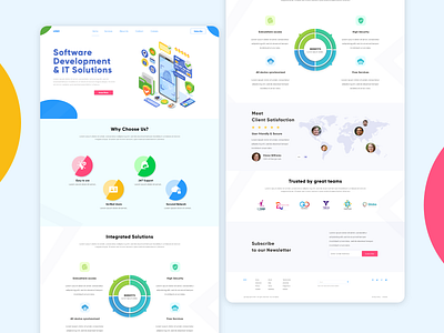 Company Landing Page