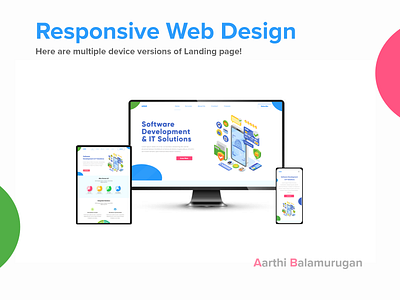 Responsive Web Design app design ui ux