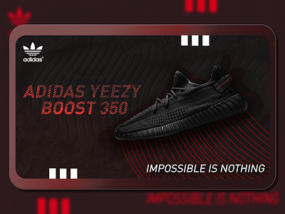 Adidas yeezy web design hotsell