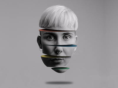 Sliced-Face Effect | Photoshop