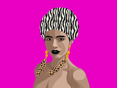 2D Illustration | Illustrator art artwork digital art digital illustration fashion graphic design illustration illustrator portrait woman