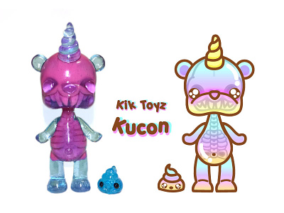 Kucon Resin Art Toy arttoy design resin resin toy toy maker