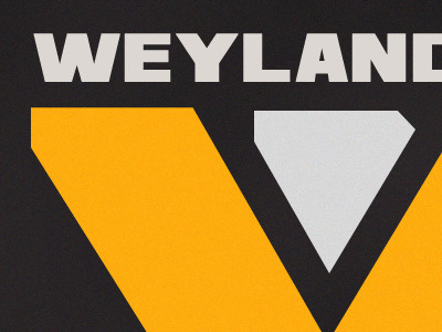 Wayland-Yutani Corp alien font logo logos wayland