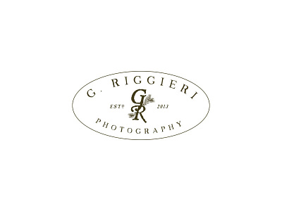 G. Riggieri Photography Alternate Logo