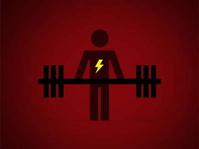 Superheroes Who Lift Series - The Flash design flash iconography superheroes vector