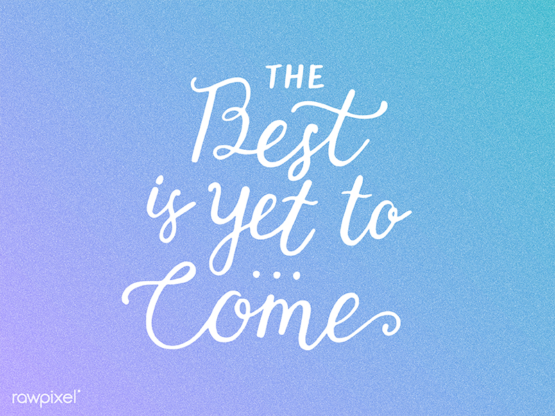 The best is yet to come by Doljirung for rawpixel on Dribbble