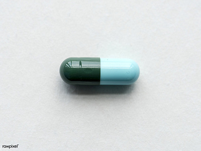 Take a Pill blue green medical medicine photo pill stock