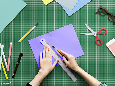just cut! color colors cut cute cutting design paper paper craft photo photograph scissors work space