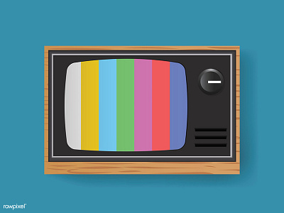 No Signal colors design graphic design icon icons retro television tv vector vintage