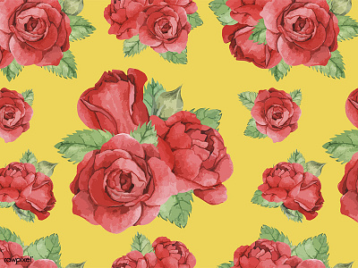 Flora Patterns: Rose design flora floral flower free graphic graphic design illustration pattern pattern design rose vector