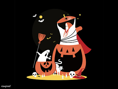 Halloween Potion character design graphic graphic design halloween icon illustration pumpkin vector