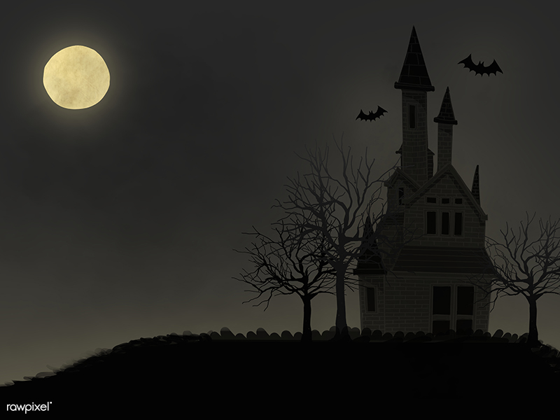 Spooky Night by Doljirung for rawpixel on Dribbble