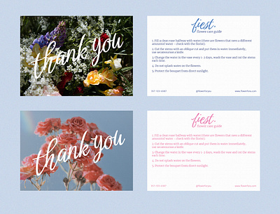 THANK YOU CARD branding card design graphic design typography