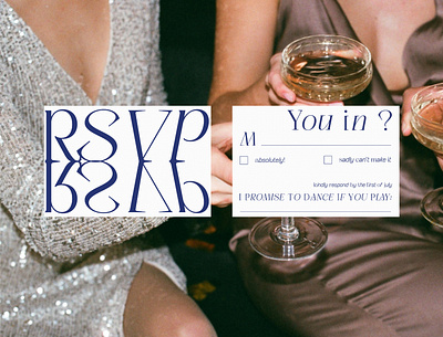 RSVP CARD FOR WEDDING COLLECTION branding card design graphic design rsvp typography wedding invitations