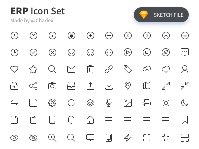 ERP Icon Set