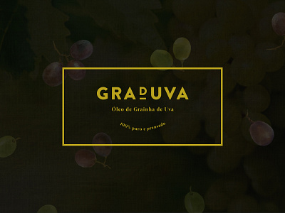 logo Graduva brand branding identity lettering oil symbol typography