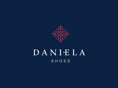 danielashoes brand branding identity logo portuguese shoes typography