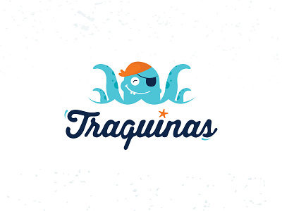 Logo Traquinas branding chrildren design identity kids logo play store symbol typography