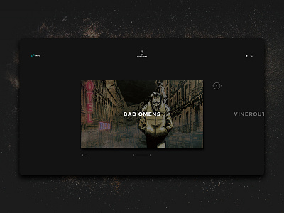 First Parallel augmented dark horizontal parallax reality scroll technology ui ux virtual vr website