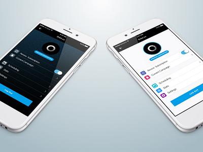 D100UI - 06: User Profile android avatar dashboard form ios mobile orbit phone profile settings thumbnail user