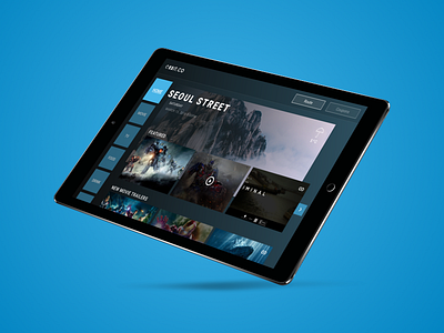 Orbit Dashboard Concept 02 android dashboard grid inspiration ios material microsoft orbit surface tablet tile