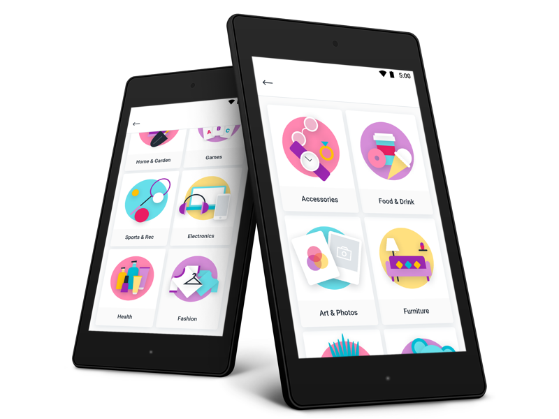 Tile App designs, themes, templates and downloadable graphic elements