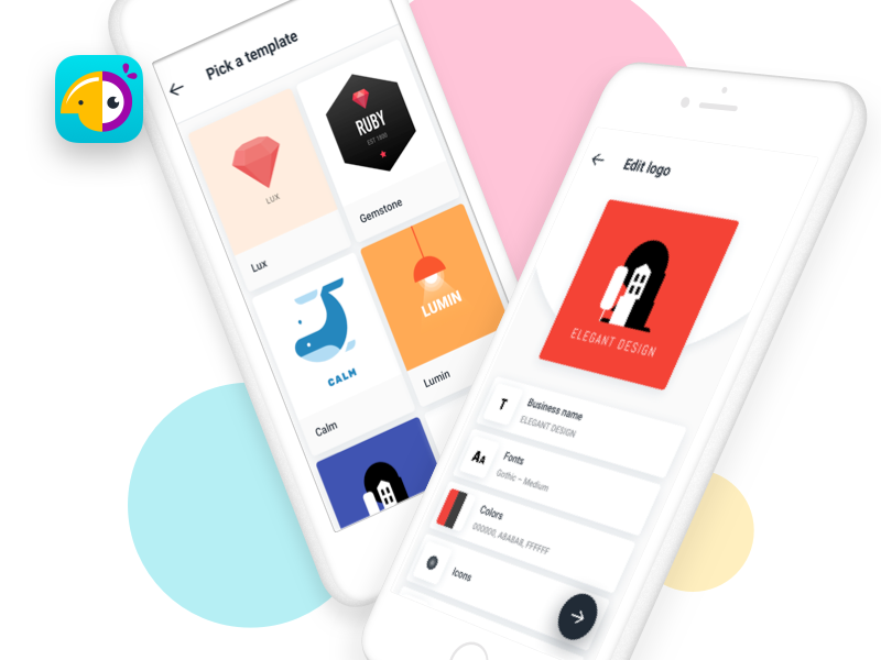 Hatchful – Logo Maker App by richard.ux for Shopify on Dribbble