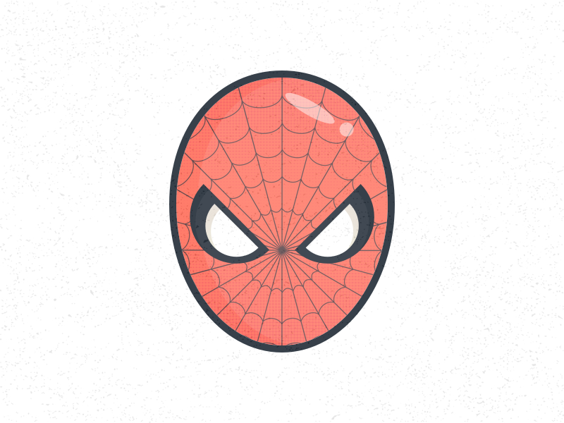 Spiderman Illustration super hero comic web spiderman parker peter illustration homecoming