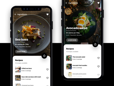 Conceptual Cooking Recipe App