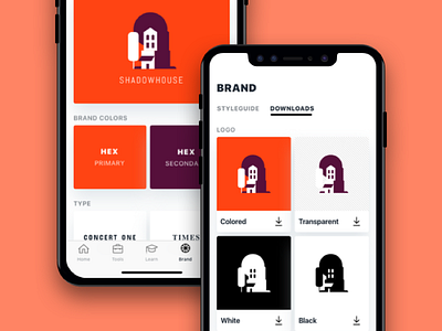 Branding Toolbox Mobile Concept