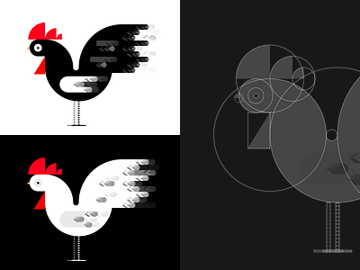 Rooster Illustration