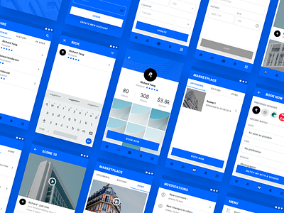 Material Booking App Concept (WIP) Cont'd