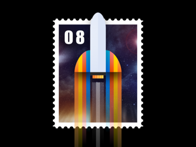 Rocket Stamp