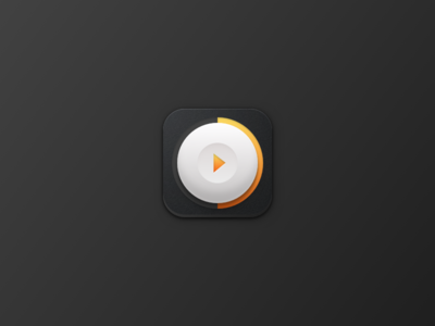 Skeuomorphic Video Icon