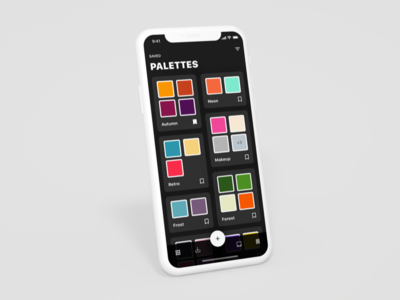 Color Palette Saver – Dark