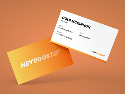 Boost Business Card