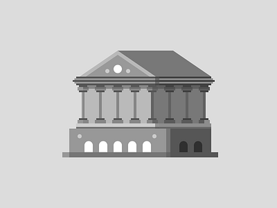 Temple Illustration