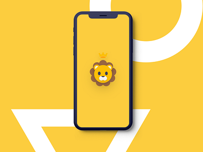 Chibi Lion Phone Wallpaper