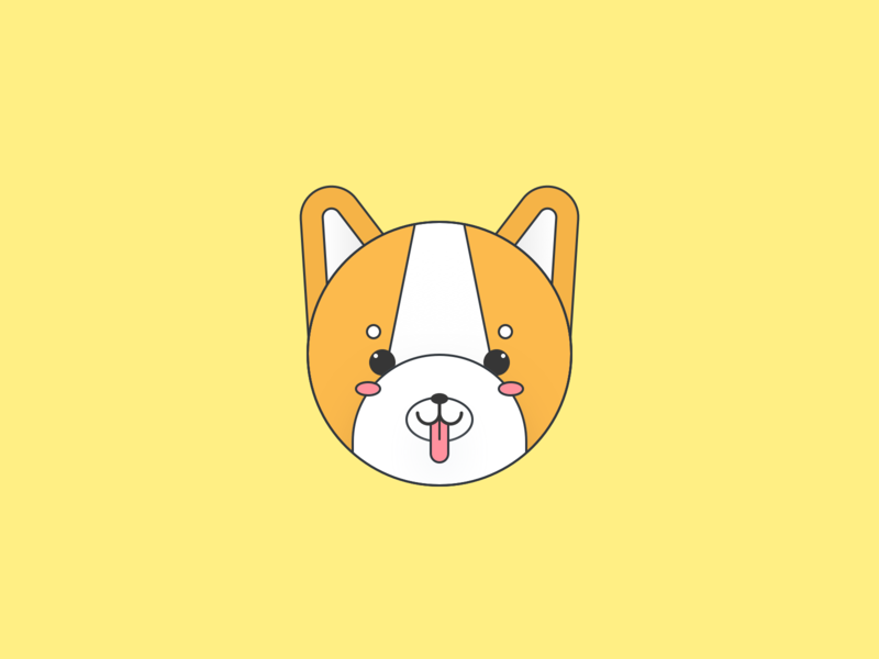 Cute Shiba Inu Illustration By Richard Yang On Dribbble