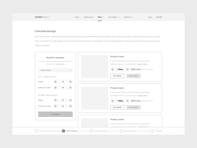 Some Wireframes