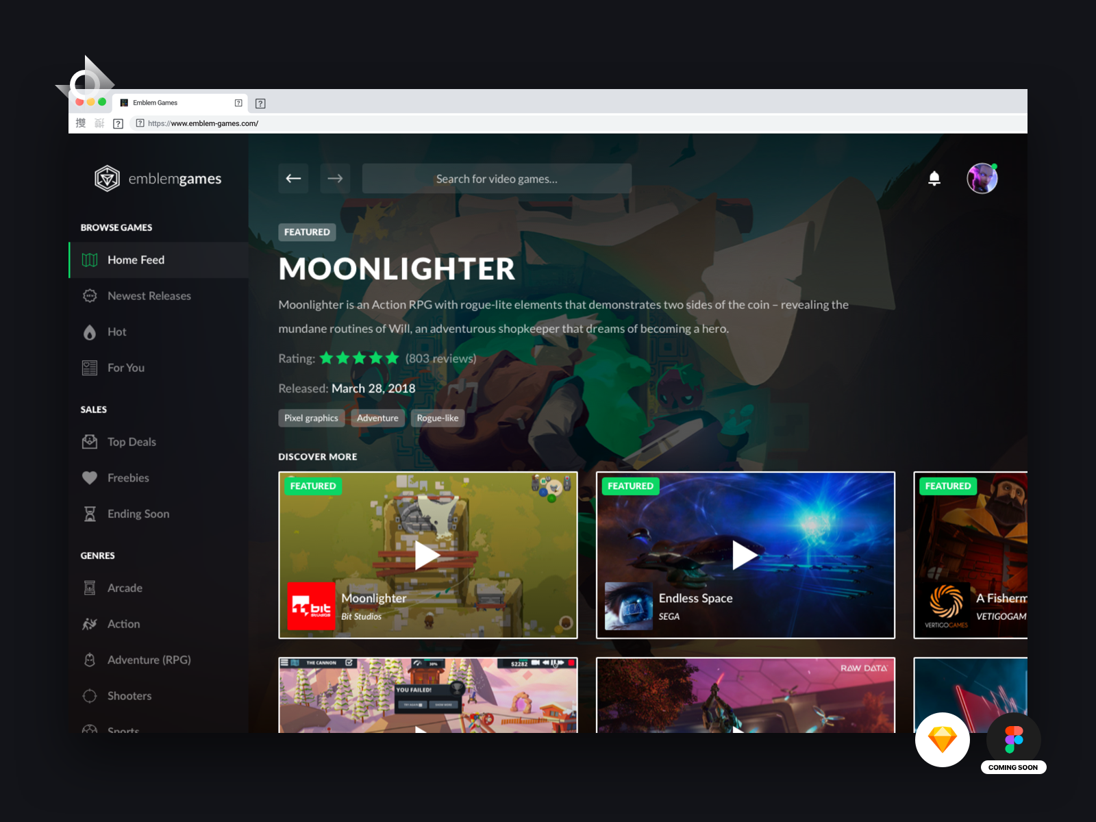 download free moonlighter shop