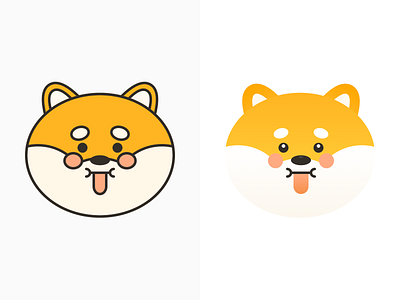 Shiba Inu Illustration (Again...) branding corgi cute dog flat icon illlustrator illustration line logo mascot mascot character minimal puppies shiba shiba inu vector