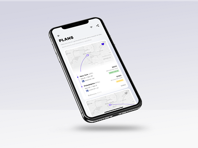 Mobile Flight Planner Concept airport booking commute deal flight flight app flight booking flight search ios iphone list map maps mobile plane price ticket tracker travel travelling