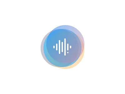 New Auspre Logo ai audio audiobooks auspre brand icon logo machine learning minimal podcast podcast logo rainbow recognition scribr sound soundwave speech text transcription vector