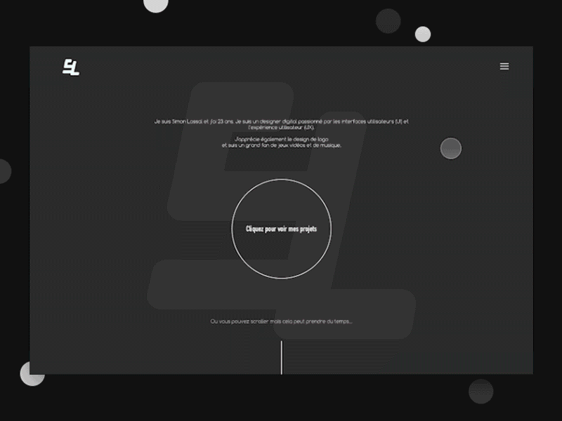 Portfolio Timeline concept folio navigation port portfolio principle timeline transition ui ux web webdesign